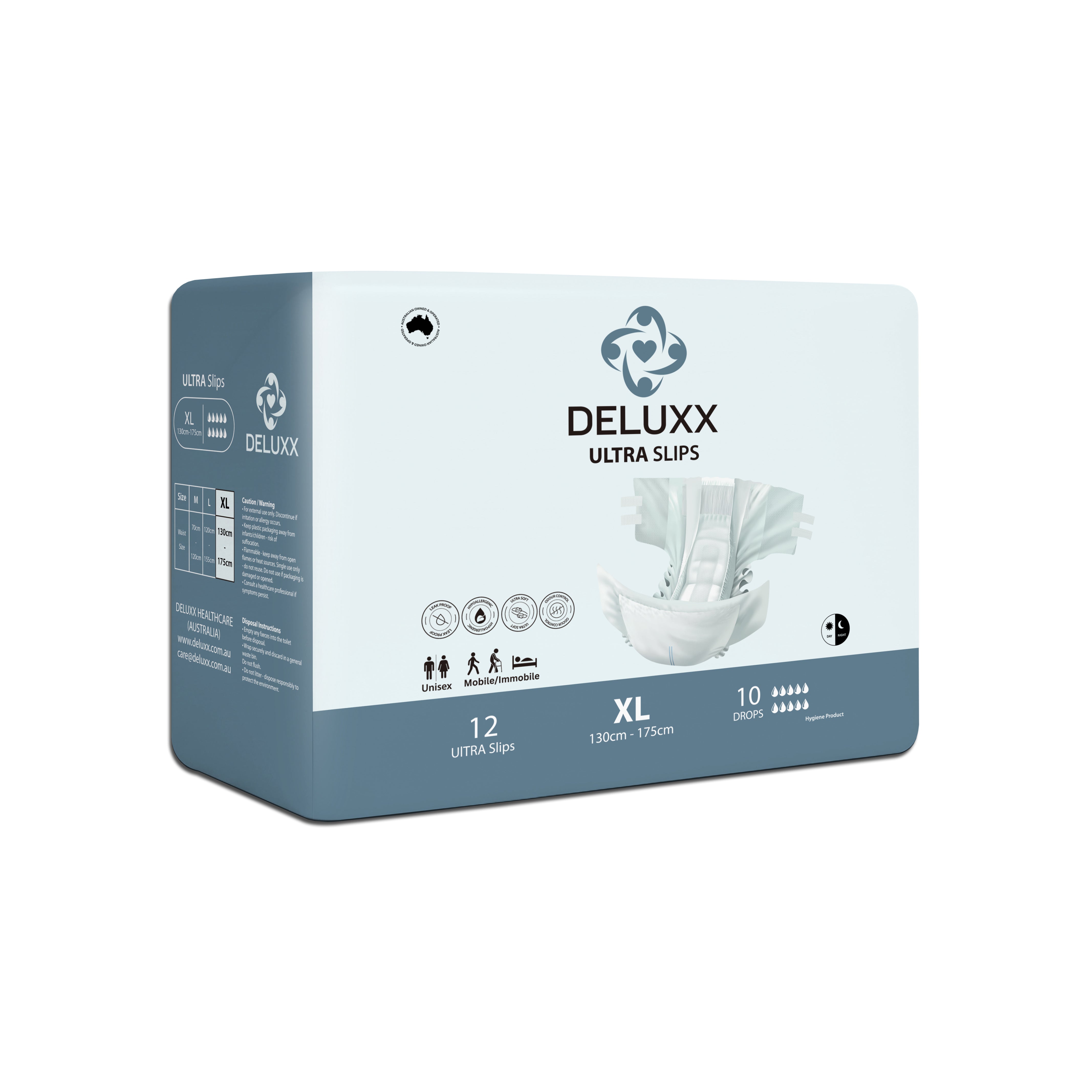 Deluxx Ultra Slips Extra Large Bag (12 Pack)